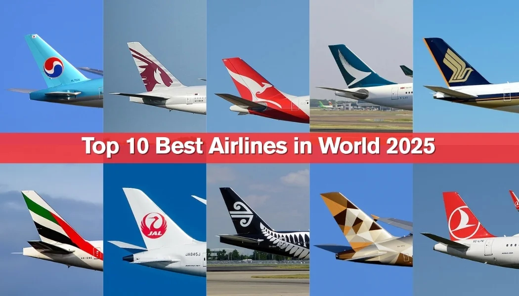 Top 10 Best Airlines in the World in 2025 Top 10 Best Airlines in the World in 2025