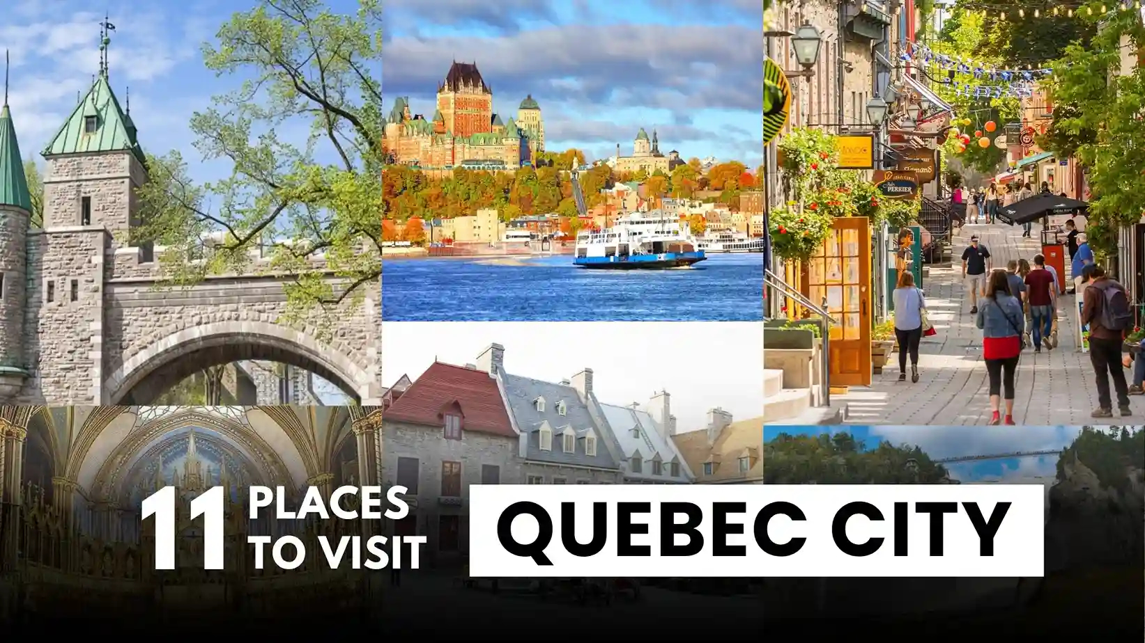 11 Must-Visit Attractions in Quebec City 11 Must-Visit Attractions in Quebec City